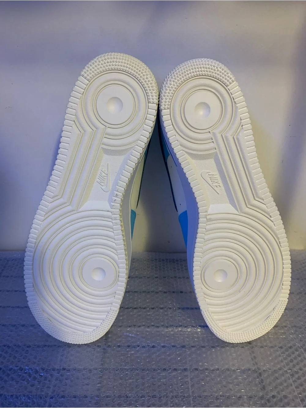 Nike Air Force 1 '07 Low Aquarius Blue Coconut Milk HF4837-407 - Men’s Size 14